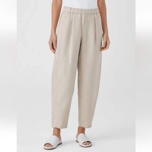 Eileen Fisher Organic Linen Lantern Pants